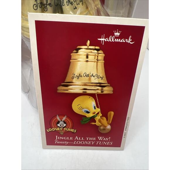 2003 Hallmark Keepsake Looney Tunes Tweety "Jingle All The Way" Bubble Bath - Picture 9 of 11